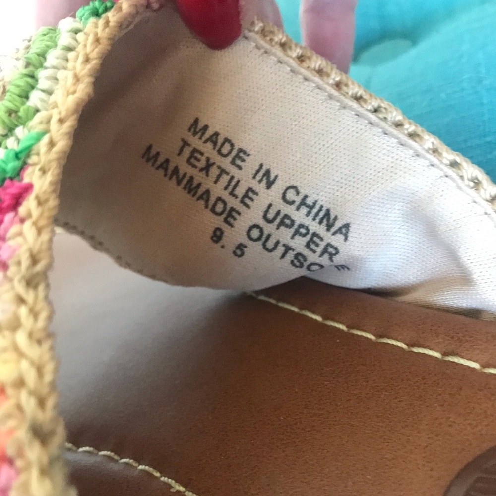 The Sak Crochet Shana Thong Sandals, Sz 9.5 - Picture 12 of 12
